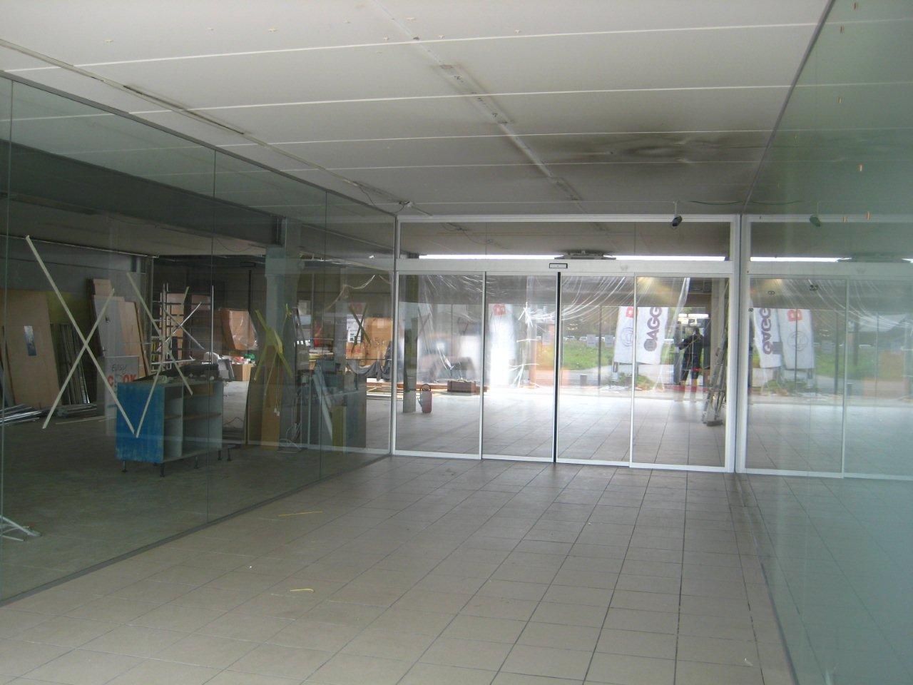 Cloison en verre