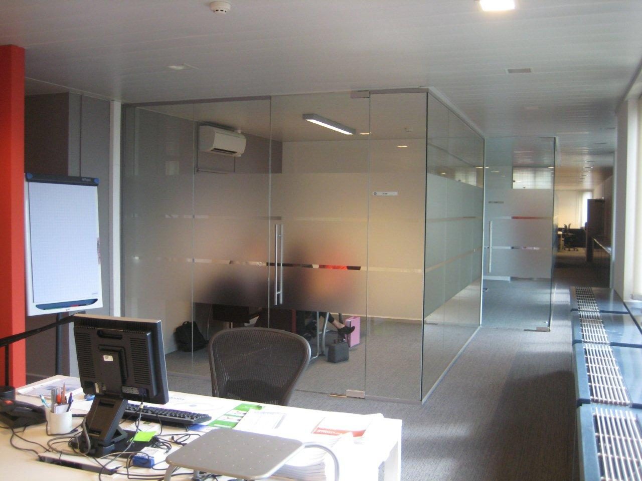 Cloisons vitrées – bureaux